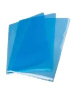 Photo Lot de 100 Pochettes à coins transparentes A4 - Bleu : PRO-Office