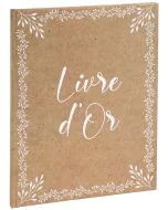 EXACOMPTA : Livre d'or - Balacron noir - 260 x 220 mm 4981E