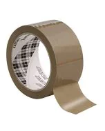 Photo TARTAN 369B5066 : Rubans adhésifs d'emballage - 50 mm x 66 m - Marron