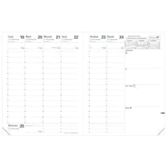 Agenda 2025 QUO VADIS Président Semainier - 210 x 270 mm