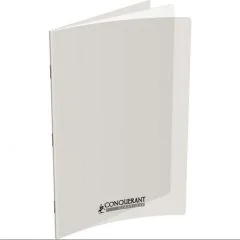 Photo Cahier Séyès / Grands carreaux Violet - Polypro - 96 pages - 240 x 320 mm CONQUERANT :
