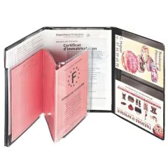 Pochette de protection 145 x 95 mm OXFORD Triple image