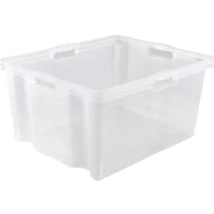 Bac de rangement Multi-Box XXL - 44 litres - Incolore : KEEEPER Modèle