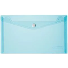 Pochettes enveloppes A5 Bleu Transparent HERLITZ Photo