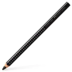 Crayon de couleur Jumbo GRIP - Noir : FABER CASTELL Visuel
