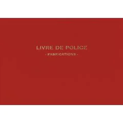 Registre Bijoutier  Livre de police fabricant Elve 14162
