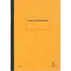 ELVE : Livre d'inventaire - 297 x 210 mm (1429 - Cahier comptable)
