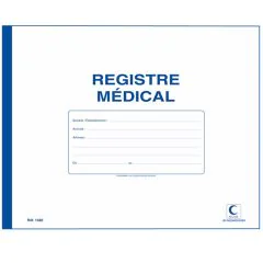 ELVE : Registre du contrôle médical 1480 visite