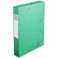 Boîte de classement Cartobox - Dos 60 mm - Vert : EXACOMPTA Photo