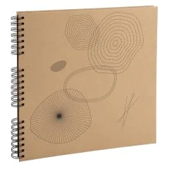 Photo Album photos à spirales - 320 x 320 mm - 360 photos - Brun EXACOMPTA Eterneco