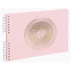 Album photos à spirales - 320 x 220 mm - Rose : EXACOMPTA Ellipse  image