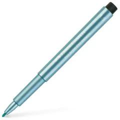 Stylo à encre de chine PITT artist pen - Bleu métallique - 1,5 mm : FABER CASTELL Image