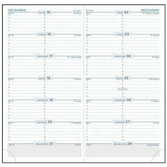 Agenda Semainier de poche 2025 EXACOMPTA SL17 - 175 x 90 mm