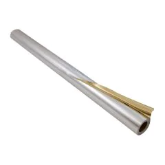 Feuille d'Aluminium - Argent et doré - 500 x 780 mm : FOLIA Image