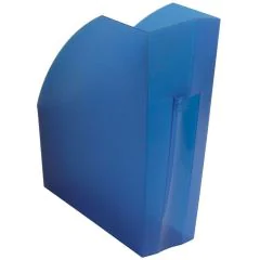 Porte-revues - Bleu royal transparent EXACOMPTA Linicolor