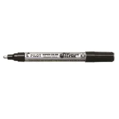 Marqueur permanent SUPER COLOR Moyen - Argent : PILOT Image