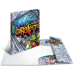 Chemise à rabats A4 - Motifs Graffiti HERMA