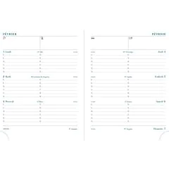 Agenda 2025 Semainier - 180 x 140 mm EXACOMPTA PRATIC