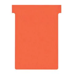 Fiches T - Indice 3 / 92 mm - Rouge NOBO Lot de 100 visuel