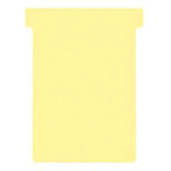 Photo Fiches T - Indice 3 / 92 mm - Jaune : NOBO  2003004