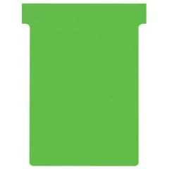Photo Fiches T - Indice 3 / 92 mm - Vert : NOBO Lot de 100  réf. 2003005
