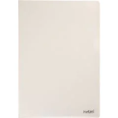 Lot de 50 Pochettes à Coins A4 - PVC de 0,12 mm : HETZEL Modèle