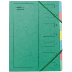Trieur de 7 compartiments - Vert : EXTENDOS Visuel