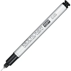 Feutre à pointe fine Multiliner SP - 0,05 mm - Noir : COPIC