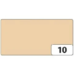Caoutchouc mousse - Chamois - 200 x 290 mm : FOLIA Lot de 10Photo