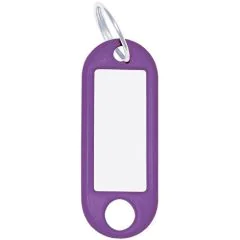 Lot de 100 Porte-clés - Violet : WEDO Visuel