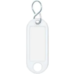 WEDO : Lot de 100 porte-clés - Blanc 262 803400 image
