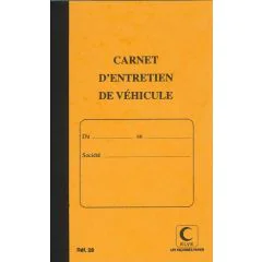 Carnet d'entretien des Véhicules de transports de marchandises ELVE 28