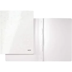 Photo Chemise à lamelles en PP - Blanc perle : LEITZ 3001-00-01