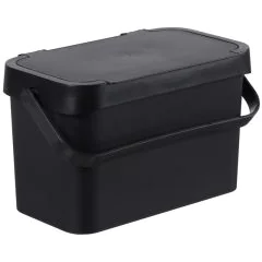 Poubelle bio avec couvercle - 5 litres Blanc KEEEPER Collect Biowaste