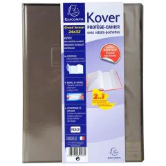 Protège-cahiers translucides - A4 Maxi - Assortiment EXACOMPTA Kover Image