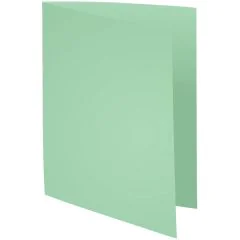 Lot de 100 Chemises pour dossiers A4 - Vert clair EXACOMPTA SUPER 210 Image