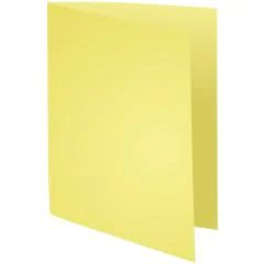 Lot de 100 Chemises pour dossiers A4 - Jaune canari EXACOMPTA SUPER 210 Photo
