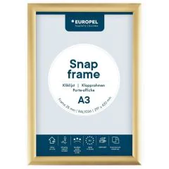 Cadre Porte affiche - A3 - Or : EUROPEL image
