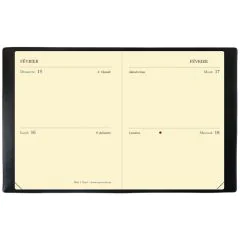Agenda de poche 2025 - Mini 2 Days - 70 x 100 mm QUO VADIS pages