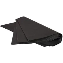 Papier de Soie - Noir - 500 x 750 mm : CLAIREFONTAINE Lot de 480 Visuel