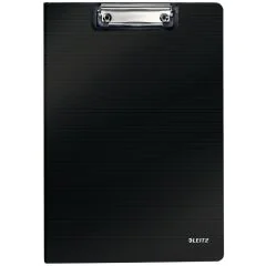 Photo Porte-bloc à rabat Solid - A4 Noir : LEITZ 3962-10-95