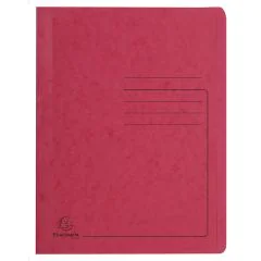 Chemise à lamelle imprimée A4 - Rouge : EXACOMPTA image