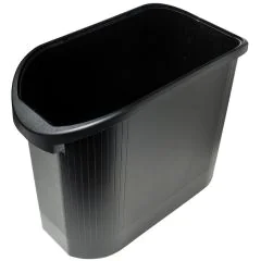 EXACOMPTA : Corbeille à papier TOPLINE Noir