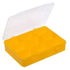 Boîte d' assortiment - 9 compartiments - Jaune : EuroPlus Basic image