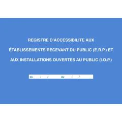 Registre Public d'Accessibilité - Etablissement recevant du public ERP