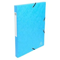 EXACOMPTA Boîtes de classement 50306E  - Dos 25 mm Turquoise