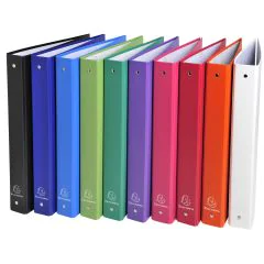 Classeur Exacompta 4 Anneaux Assortiment 10 couleurs 51330E