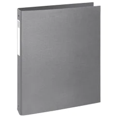 Classeur Rigide - 4 anneaux de 30 mm - Gris : EXACOMPTA Teksto image