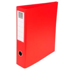 EXACOMPTA : Classeurs à 4 anneaux - Dos de 70 mm - Rouge 51745E