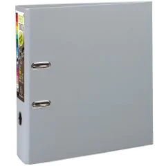 53354E EXACOMPTA : Lot de 10 classeurs  - Dos de 80 mm - Gris foncé (Classement)